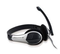 Conceptronic CCHATSTAR2 Stereo Headset, Silver, 165x170x65mm