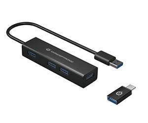 CONCEPTRONIC Conceptronic HUBBIES06B USB 3 2 Gen 1 3 1 Gen 1 Type A 5000 Mbits s Black