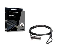 CONCEPTRONIC CUSTODIO01BS Laptop Combination Lock Standard Slot 6ft