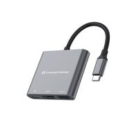 Conceptronic DONN01G 3-in-1 USB-C Adaptor