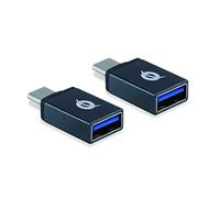 Conceptronic DONN03G OTG Adapter for USB-C to USB-A Pack of 2