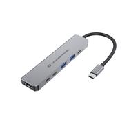 Conceptronic DONN33G 6-in-1 USB 3.2 Gen 1 Docking Station. HDMI. USB-A