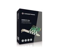Conceptronic Emrick U34 4-Port USB 3.0 PCI Express Card