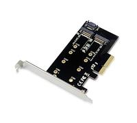 Conceptronic EMRICK04B PCI Express Card 2-in-1 M.2 SSD PCIe Adapter