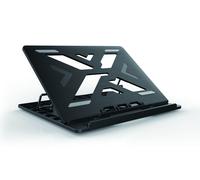 Conceptronic ERGO Laptop Cooling Stand Notebook stand Black 39.6 cm (1