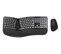 CONCEPTRONIC ORAZIO02US Ergo Wireless Ergonomic Keyboard and Mouse Set, QWERTY EN (US)