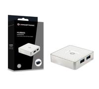 Conceptronic HUBBIES03W 4-Port USB 3.0 Hub with Power Supply
