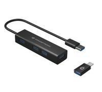 Conceptronic HUBBIES06B 4-Port Usb 3.0 Aluminum Hub