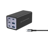 Conceptronic 6-Port 200W GaN USB PD Charger with USB-C Charging Cable.