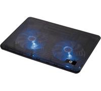 Conceptronic Thana CNBCOOLPAD2F 2-Fan Cooling Pad/Tray for up to 15.3" Laptop/Notebook, 2 level height adjustment, USB powered