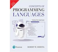 Concepts of Programming Languages – 12th Edition