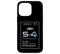 Conceptual Area 51 Area S4 Anti-Gravity Propulsion Engineer Case for iPhone 14 Pro Max