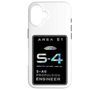 Conceptual Area 51 Area S4 Anti-Gravity Propulsion Engineer Case for iPhone 16