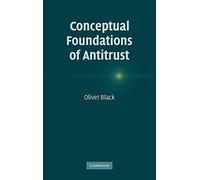 Conceptual Foundations of Antitrust
