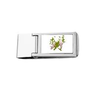 Concerned Perssion Allow Pigs Understand Slim Money Clip Stainless Holder Pocket Wallet