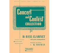 Concert and Contest Collection for BB Bass Clarinet: Solo Book Only (Rubank Educational Library, 299)