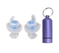 Concert Ear Plugs, Music Earplugs with 23dB Noise Reduction, High Fidelity Liquid Silicone Ear Plugs for Musicians, Includes Portable Aluminum Alloy Storage Case for Concerts and S