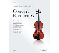Concert Favourites - The Finest Concert and Encore Pieces - Viola and Piano Sheet Music - Concert Favourites Series - Schott Music (ED 22413): Les plut beaux bis et pièces de concert. viola and piano.
