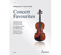 Concert Favourites viola and piano (intermediate - advanced) The Finest Concert