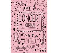 Concert Journal: Pastel Pink Diary for Treasured Music Memories
