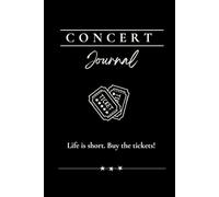 Concert Memory Book: Memory book for live music lovers
