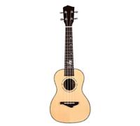 Concert Tenor 23/26 Ukulele With Bag Solid Spruce Top Glossy Finish 12 Zodiac Signs(Color:12,Size:23inches)