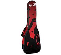Concert Ukulele Backpack, Heavy Duty Ukulele Case Bag with Storage, Soprano Concert Tenor Ukulele 10MM Padded BagBlack SheepsWill You Marry Me Valentine's Day