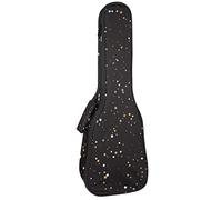 Concert Ukulele Backpack, Heavy Duty Ukulele Case Bag with Storage, Soprano Concert Tenor Ukulele 10MM Padded Bag Star Starry