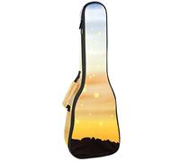 Concert Ukulele Backpack, Heavy Duty Ukulele Case Bag with Storage, Soprano Concert Tenor Ukulele 10MM Padded Bag Day of Holy Week