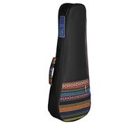 Concert ukulele bag - 68cm padded ukulele backpack case, instrument cover with decorative pattern|Lightweight travel carry bag for music performance.The ukulele bag has a thickening