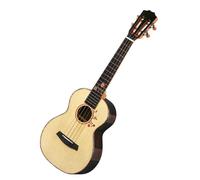 Concert Ukulele Solid Spruce Top With Solid Rosewood Back And Sides High Gloss Ukelele With Bag Ukelele for Beginner (Color : 23 inches)