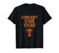Concert Vibe Tribe Festival Graphic Tribal Design T-Shirt