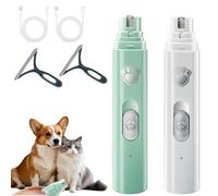 Concertchop Dog Nail Grinder, Concertchop Nail Trimmer, Diamond Grinding Wheel, 3 Grinding Modes & 2 Levels, Smart LED Pet Grinder - See Blood Vessels, Zero Ouch, Concert Chop for All Dogs & Cats (#C)