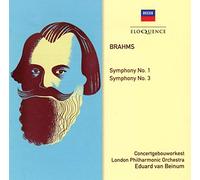 Concertgebouw/London Philharmonic Orchestras; Van Beinum - Brahms: Symphonies Nos. 1 & 3