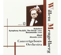 CONCERTGEBOUW ORCHESTRA / MENGELBERG,WILEM - Schubert: Symphony 8