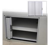 Concertina Door Folding Doors for Small Spaces/Interior/Bathroom, Outdoor Retractable Gate for Pet Dog/Stair/Closet, 40 45 50 52 55 58 cm Wide Unique Doors(19.7x20.5in/50x52cm)