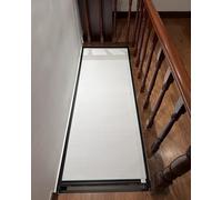 Concertina Door Honeycomb Folding Concertina Door for Pantry, Pleated Pull Down Kitchen Laundry Room Accordion Doors Decor, Space Saving Retractable Screen Door(130cmx203cm/51.2inx79.9in)