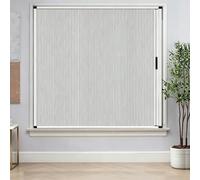 Concertina Door Honeycomb Invisible Folding Door for Doorway Window, Concertina Doors Internal White Privacy Screens, Small Space Retractable Kitchen Cabinet Door(31x57in/80x145cm)