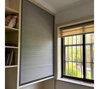 Concertina Door Small Roll up Cabinet Doors for Kitchen/Pantry, Retractable Cupboard Tambour Screen No Drill, Interior Folding Sliding Gate for Unique Doorway(47x59in/120x150cm)