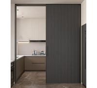Concertina Foldable Door Folding Privacy Screens Door with Magnetic Closure, Honeycomb Push-Pull Concertinar Retractable Doors for Interior/Outdoor/Room Divider - Trackless(135 x 240 cm)
