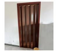 Concertina Folding Doors Internal, Space-Saving Accordion Door with Magnetic Closure & Handles for Indoor Open Kitchen