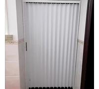 Concertina Folding Sliding Door with Magnetic Closure, Easy Installation Space-Saving Solution for Apartments and Homes