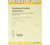 Concertino D-Dur Op. 15: Im Stil Von Antonio Vivaldi - Paperback NEW Kuchler, Fe