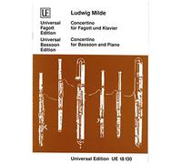 "Concertino" Edition for Bassoon and Piano by Ludwig Milde