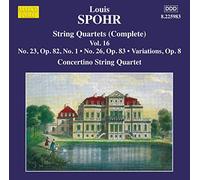 Concertino String Quartet - Spohr: String Quartets Vol. 16
