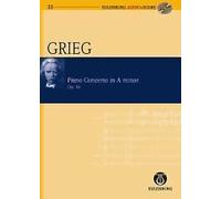 Concerto A minor op. 16 piano and orchestra Edvard Grieg Eulenbur