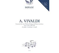 Concerto a-minor Op.3 No.8 RV 522. Violin Solo. Includes Audio Online: 2 Violins-Strings-Bc for Violin and Piano