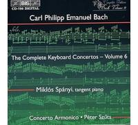 Concerto Armonico:Spanyi:Szuts - Bach, C.P.E.: Keyboard Concertos