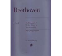 Concerto D major for Violin and Orchestra op. 61 - violin and orchestra - piano reduction with solo part - (HN 326)