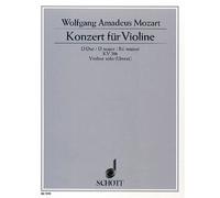 Concerto D Major KV 218 Wolfgang Amadeus Mozart Part Orchestra and Violin Schott